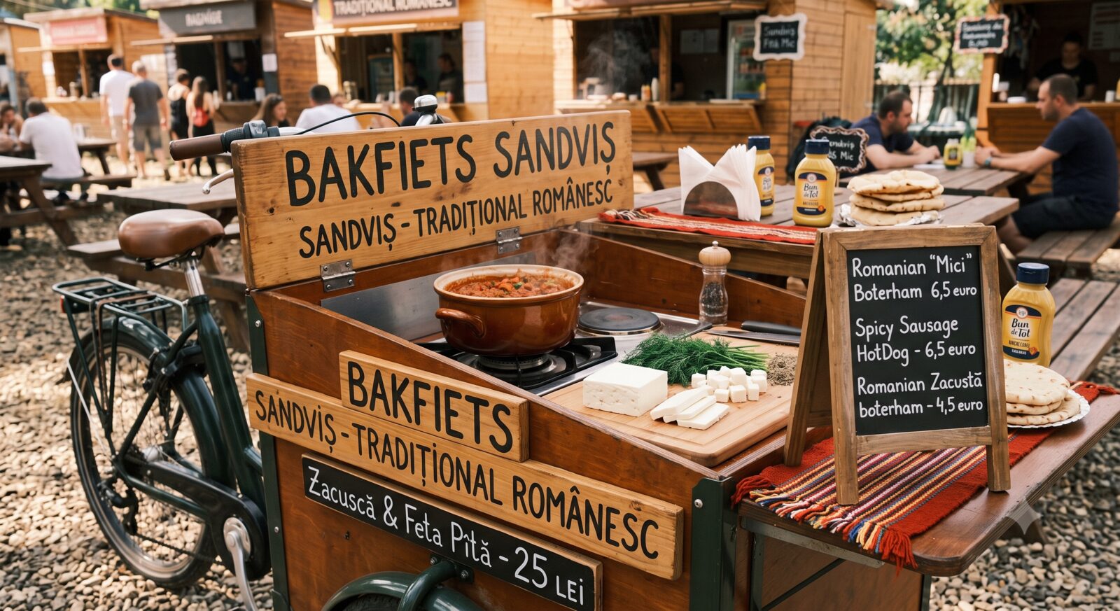 LekkerBalkan bakfiets mobile kitchen